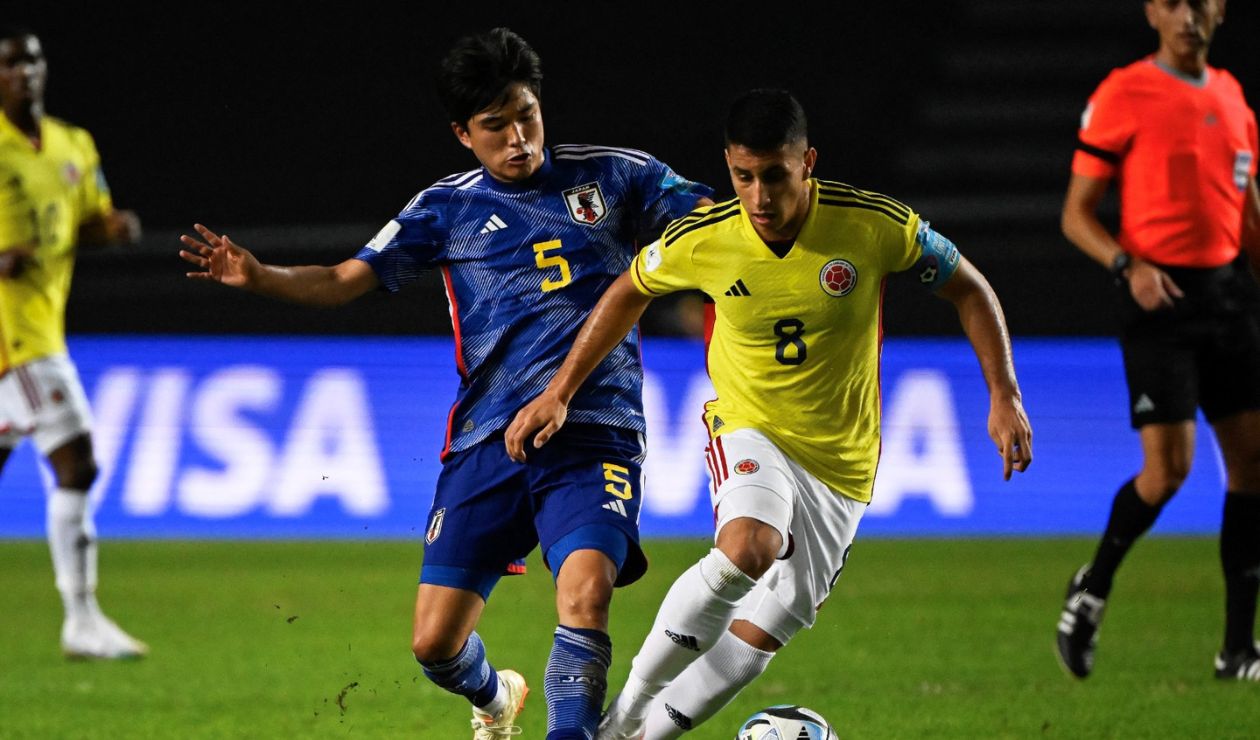 Japón vs Colombia sub 20 EN VIVO hora y canal de TV este miércoles
